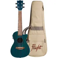 Flight DUC380 Electro Concert Ukulele Topaz