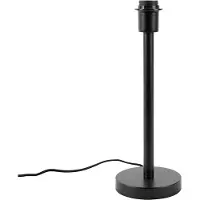 QAZQA Moderne bordlampe sort uten skjerm - Simplo