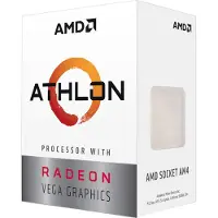 AMD Athlon 3000G - 3,5 GHz - 2 kjerner - 4 tråder - 4 MB cache - Socket AM4 - Box