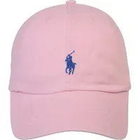 Ralph Lauren unisex for kids. 323785653002 Pink cotton chino cap (OSFA), Casual, children's fashion