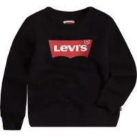 Levi's Kids Collegegenser - Flaggermusvinge - Svart - - 5 år (110) - Collegegenser