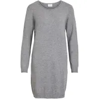 Vila Ril Knit Kjole Med Lange Ermer
