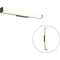 QAZQA Moderne baderomspendel svart 62 cm IP44 - Cascada