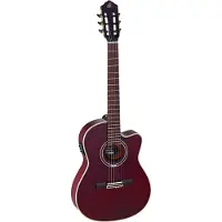 Ortega RCE138-T4STR Electro Nylon String Stained Red - Ex Demo