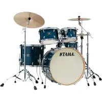 Tama Superstar Classic 22" 5pc Shell Pack Gloss Sapphire Lacebark Pine