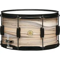 Tama Woodworks 14 "x 8" Skarptromme Natural Zebrawood Wrap