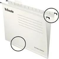 Esselte Hengemappe Classic A4 Pakke/25 Hvit