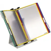Tarifold Bord Display A4 20 Lommer Assorterede Farver