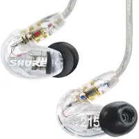 Shure SE215 PRO - Professional Sound Isolating Earphones - Up to 37dB