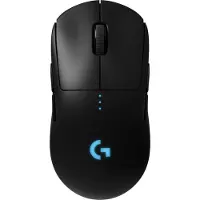 Logitech G Pro - Mus - høyre- og venstrehåndet - optisk - trådløs - 2.4 GHz - USB trådløs mottaker