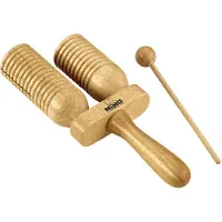 Nino Percussion by Meinl NINO560 Wood A-go-go Double Row