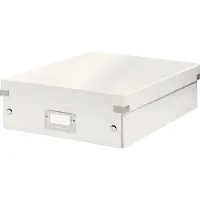 Leitz Click & Store WOW Medium - Lagerboks - hvit