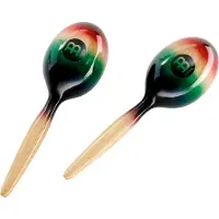 Meinl Traditional Wood Maracas Multi Colour