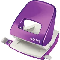 Leitz WOW NeXXt 5008 - Hullemaskine - 30 ark / 3 mm - metall - metallisk violblå