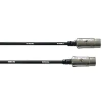 Cordial MIDI Forbindelsesledning [1x XLR-stik 5-polet - 1x XLR-stik 5-polet ] 3.00 m Sort