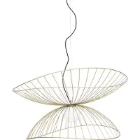Globen Lighting pendellampe RAY, messing, Ø 70 cm