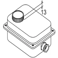 Jevi Koblingsbox 1,5 RG Termostaten kan indstilles udefra. IP22 type H