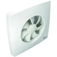 Ventico MAICO Ventilator E-Max multifunktion, fugtstyret med timer, fjernbetjening og 3 studse. Luftmængde 21-129 m³/h. Mål 189x189/Ø80-120 mm.