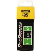 Stanley 0-TRA705T Kraftige stifter 8 mm Pakke med 1000