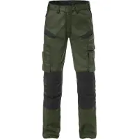 Fristads Bukse med kneputerlommer 2555 STFP Svart/varselgul D96