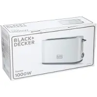 Black & Decker BLACK+DECKER BXTO1001E - Brødrister - 1 Spor