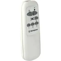 WESTINGHOUSE vifte med lys Jet Plus, 3 lyskilder, hvit/tre
