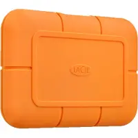 LaCie Rugged SSD STHR500800 - SSD - kryptert - 500 GB - ekstern (bærbar) - USB 3.1 Gen 2 / Thunderbolt 3 (USB-C kontakt) - Self-Encrypting Drive (SED)