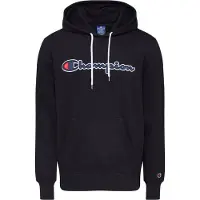 Champion Fashion Hettegenser - Svart m. Logo - - 16-18 år (176-188) - Hettegenser