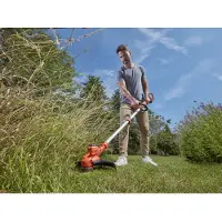 Black & Decker BCSTA536L1, Hekketrimmer, D-sløyfet håndgrep, 7300 RPM, Sort, Oransje, 93,5 dB, 79,5 dB