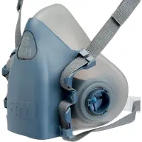 3M Halvmaske 7502, pustemaske, størrelse M