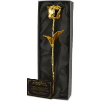 Mikamax 24k Golden Rose Julepynt