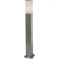 QAZQA Moderne utendørs vegglampe stål 80 cm IP44 - Malios