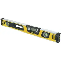 Stanley FatMax, Snekkervater, 1,2 m, Sort, Gult, %, Grad, LCD
