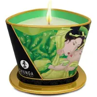 Shunga Massasjelys Zenitude (170ml) - Exotic Green Tea
