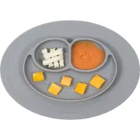Ezpz Mini Mat - Silikon - M ørkengrå - - OneSize - Tallerken