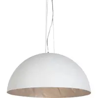 QAZQA Moderne pendellampe hvit 70 cm - Magna