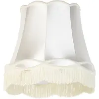 QAZQA Silkeskjerm krem 45 cm - Granny