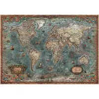 Educa Historisk Verdenskart Puzzle 8000 Stykker