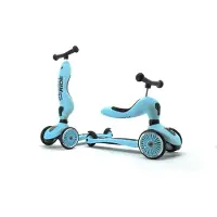 Scoot & Ride Highway Kick 1 - Blueberry - - OneSize - Sparkehjul