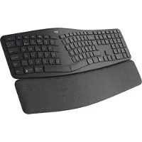 Logitech ERGO K860 - Tastatur - trådløs - 2.4 GHz, Bluetooth 5.0 - Pan Nordic