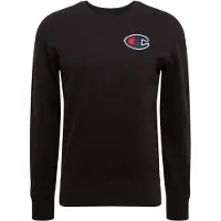 Champion Fashion Collegegenser - Svart m. Logo - - 16-18 år (176-188) - Collegegenser