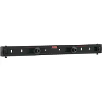 Multibrackets M Universal Wallmount Large - Monteringssett (veggmontering) - for flatpanel - svart - skjermstørrelse: 46-63 - veggmonterbar