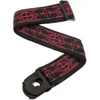 Daddario 50PLA12 Planet Lock Guitar Strap Voodoo