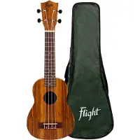 Flight NUS200 Soprano Ukulele Teak