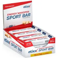 Etixx Energy Sport Energibar Boks Marsipankake 50g 12 Enheter