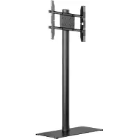 Multibrackets M Display Stand 180 Single - Stativ - for flatpanel - aluminium, stål - svart - skjermstørrelse: 24-63 - monteringsgrensesnitt: inntil 700 x 400 mm - plassering på gulv