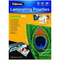Fellowes Lamineringslommer A3 100 mic. 100/fp, blank