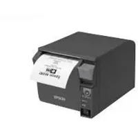 Epson TM T70II - Kvitteringsskriver - termolinje - Rull (8 cm) - 180 x 180 dpi - inntil 250 mm/sek - seriell, Bluetooth, USB 2.0