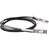 HP HPE Aruba Direct Attach Copper Cable - Direkte 10GBase-koblingskabel - SFP+ (hann) til SFP+ (hann) - 3 m - toakset - passiv - for HPE Aruba 2540 48, 2930F 24, 2930M 24, 6200F 12, 6200M 24, 83XX CX 1