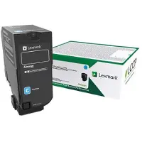 Lexmark CS827/CX827 toner cyan (Return) 15k